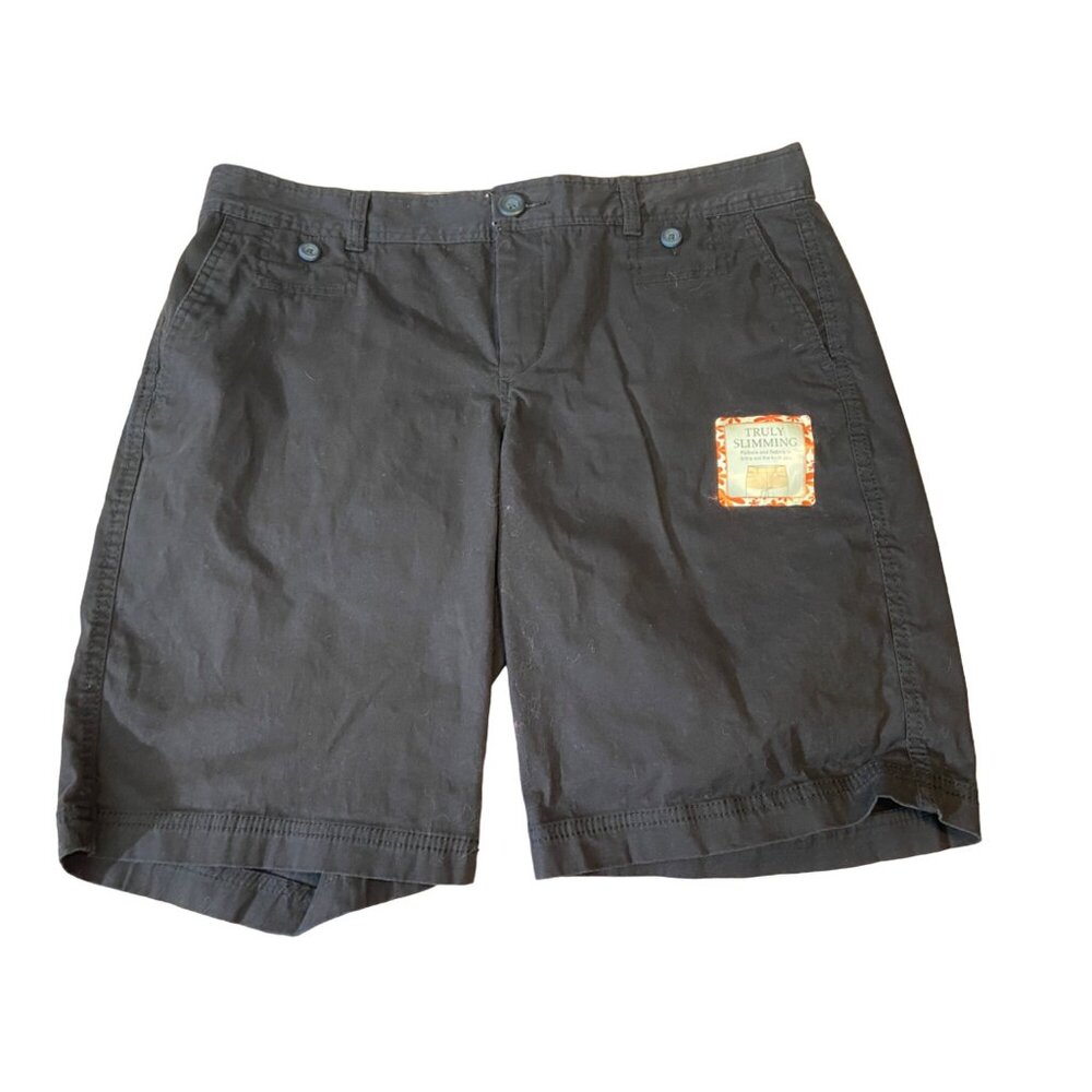 Dockers Casual Wear Shorts Mens Size 12 BlackTruly Slimming  New without tags